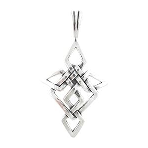 Celtic Knot Cross Pendant in Sterling Silver for Men or Women, #8200