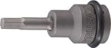 TRUSCO インパクト用ヘックスビットソケット(差込角9.5)対辺3mm THX303