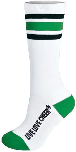 Cheerleading Striped Knee-High Socks