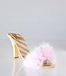 Pink Fur High Heel Bottle Holder Pink Fur High Heel Bottle Holder