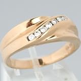 An Estate 14K Yellow Gold Mens Diamond Ring 31TocnDqXcL. SL160 An Estate 14K Yellow Gold Mens Diamond Ring