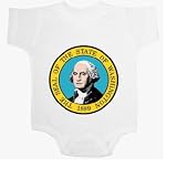 AMERICANA-1 Baby Ultrasoft Onesie