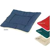 Cotton/Sherpa Reversible Sleep-ezz Pet Bed Burgundy XX-Large