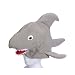 New Huge 24" Stuffed Plush Shark Hat Costume Party Cap