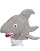 New Huge 24" Stuffed Plush Shark Hat Costume Party Cap
