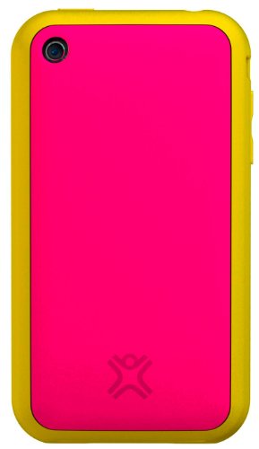 Extreme Mac Tuffwrap for iPhone 3G S (Accent Pink, Yellow)