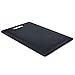 Durable Non-Slip & Non-Toxic Double Sided Design Cutting Board for Seniors & Vision Impaired (White/Black Large Color Contrast with Food)