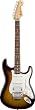 Standard Strat HSS w/ Locking Tremolo, Rosewood Fretboard, Brown Sunburst