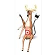Hitch Critters 3591 Don't Shoot Deer Moving Ball Hitch Cover and Brake Light