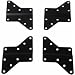 VideoSecu LCD TV Wall Mount Long Arm Extension up to 20" Mount Bracket Fits most 23"-46" LCD TV and display with Removable Mount Adaptor Plate (black) 1VP image 3