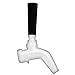 1 X Beer Tap Handle - Faucet Handle - Heavy Duty Black Plastic