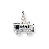 Sterling Silver Streetcar San Francisco Charm