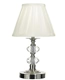 HAZEL Touch Table Lamp - Satin Chrome