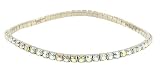 Anklet - Crystal Stretch ~ Clear AB Iridescent (FB213)