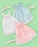 First Impressions Baby Girl Picnic Basket Smocked Dress