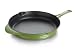 Kitchen & Housewares : Calphalon Enamel Cast Iron 12 Inch Fry Pan, Chive Green