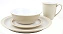 Denby Linen 16 Piece Boxed Tableware Set