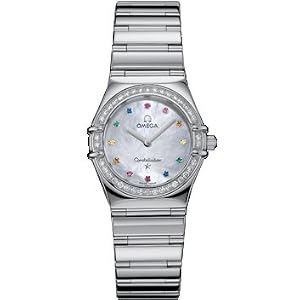 NEW OMEGA CONSTELLATION MINI IRIS MY CHOICE LADIES WATCH 1465.79.00