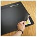 Desk Pads - Artistic Products 48043S Rhinolin Desk Pad with Privacy Cover, 20 x 31, Black