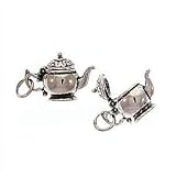 Sale 25% Off St. Silver Movable Charm Teapot With Lid Opens