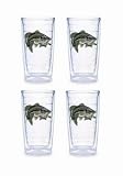 Tervis Tumblers - Fish - Bass - 16 oz - set of 4