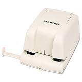 Master Electric 2-Hole Punch, Punches up to 10 Sheets of 20 lb. Paper, Tan (MATEP210)