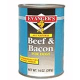 Evanger's All Meat Natural 100% Beef and Bacon Canned Dog Food