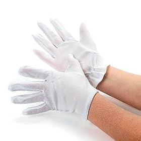  Child Size White Gloves (1 Pair) [Toy]