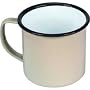 Falcon Enamel 8cm Mug Cream