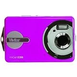 VIVITAR V5399-PNK 5.1 Megapixel ViviCam 5399 Waterproof Digital Camera (Pink)