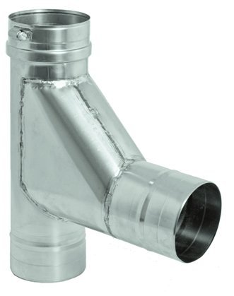 DuraVent FSBT12 Stainless Steel FasNSeal Boot Tee for 12 Inch FasNSeal Vent Pipe From the FasNSeal Series