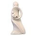 Abstract African Soapstone Mother Holding Baby Sculpture, 8"