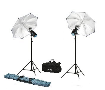 Britek 336w/s 2 Strobe Studio Lighting Kit