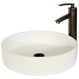 Ticor Ceramic Vessel Faucet Drain Combo