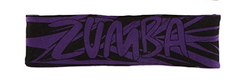 Zumba Fitness Go For Geo 2-Way Headband-Purple