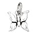 Sterling Silver Butterfly Charm
