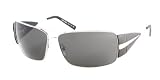 Prada - Authentic Prada SPR55H Sunglasses Sun Glasses BLACK Lens GRAY Frame