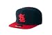 MLB Men's St. Louis Cardinals Cooperstown 400 Snapback Cap (Navy/Red, ...