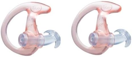 SureFire EP2 EarPro CommEar Boost Earpieces for Right Ear, Large, Pack Of 2