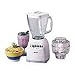 Kitchen & Housewares : Oster 6646 Osterizer 12-Speed Blender with Glass Jar and Food Processor, White