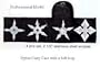 Ninja Throwers Pro Stars set of 4 with Carry Case