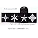 Ninja Throwers Pro Stars set of 4 with Carry Case