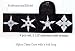 Ninja Throwers Pro Stars set of 4 with Carry Case
