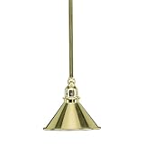 1-Light Mini Pendant - Polished Brass