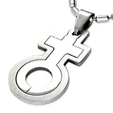 Feminine Womens Symbol Stainless Steel Pendant