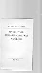 Mme de sta�l, benjamin constant et na...