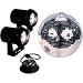 American DJ M-502L 12 Inch Mirror Ball Kit With Motor 2 Pinspots And Gels