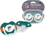 Miami Dolphins Pacifiers - 2 Pack, Catalog Category: NFL