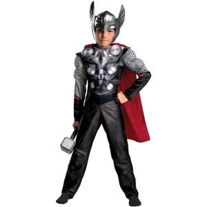 Thor Movie - Thor Muscle Child Costume Size Small (4/6)