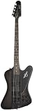 Epiphone Thunderbird PRO-IV Electric Bass Guitar, 4 Strings, Trans Black